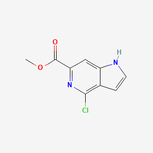 methyl 4-chloro-1H-pyrrolo[3,2-c]pyridine-6-carboxylate