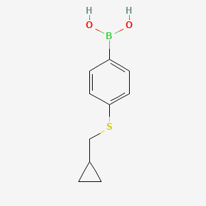 4-(Cyclopropylmethylthio)phenylboronic acid