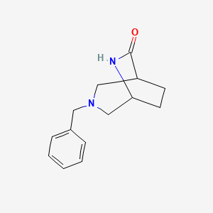 3-Benzyl-3,6-diazabicyclo[3.2.2]nonan-7-one