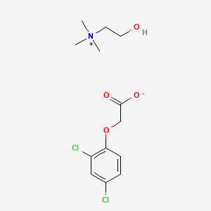 molecular formula C13H19Cl2NO4 B594887 2,4-D choline salt CAS No. 1048373-72-3