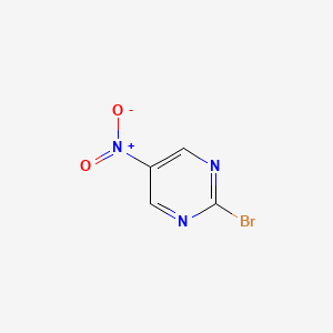 molecular formula C4H2BrN3O2 B594897 2-Bromo-5-nitropyrimidine CAS No. 1210824-80-8