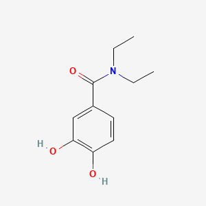 molecular formula C11H15NO3 B594926 N,N-Diethyl-3,4-dihydroxybenzamide CAS No. 137609-03-1