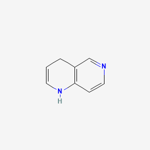 molecular formula C8H8N2 B594934 1,4-Dihydro-1,6-naphthyridine CAS No. 137639-60-2