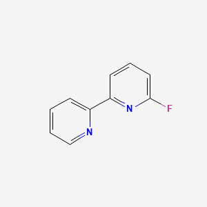 molecular formula C10H7FN2 B594944 6-Fluoro-2,2'-bipyridine CAS No. 1223063-81-7