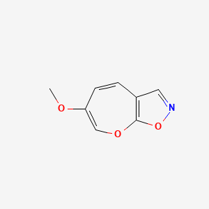 B594960 6-Methoxyoxepino[3,2-d]isoxazole CAS No. 133708-05-1