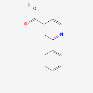 molecular formula C13H11NO2 B594993 2-(4-Methylphenyl)isonicotinic acid CAS No. 1226205-64-6