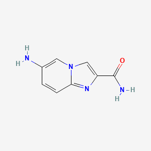 6-Aminoimidazo[1,2-a]pyridine-2-carboxamide