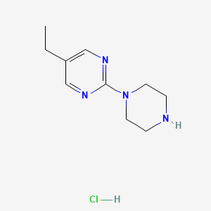 5-Ethyl-2-(piperazin-1-yl)pyrimidine hydrochloride