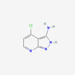 4-Chloro-1h-pyrazolo[3,4-b]pyridin-3-amine