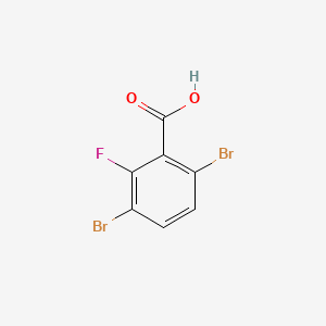 3,6-Dibromo-2-fluorobenzoic acid