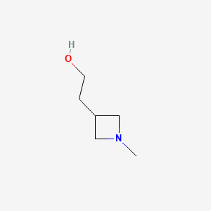 molecular formula C6H13NO B595097 2-(1-Methylazetidin-3-yl)ethanol CAS No. 1313738-61-2