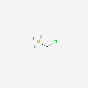 molecular formula CH5ClSi B595099 Chloromethyl silane CAS No. 10112-09-1