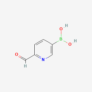 (6-Formylpyridin-3-YL)boronic acid