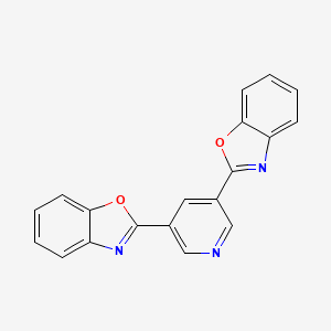 3，5-di（benzo(d)oxazol-2-yl)pyridine