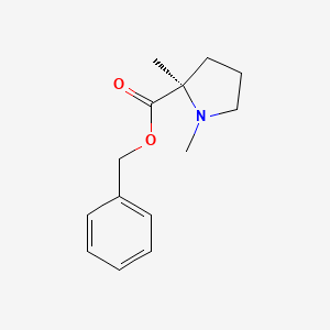 benzyl (2R)-1,2-dimethylpyrrolidine-2-carboxylate