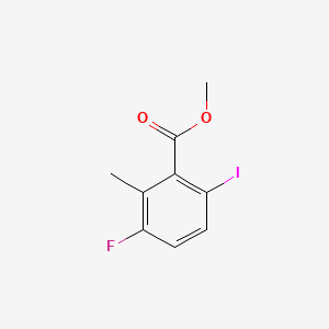 Methyl 3-fluoro-6-iodo-2-methylbenzoate