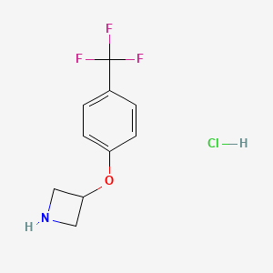 3-(4-(Trifluoromethyl)phenoxy)azetidine hydrochloride