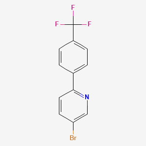 5-Bromo-2-(4-(trifluoromethyl)phenyl)pyridine