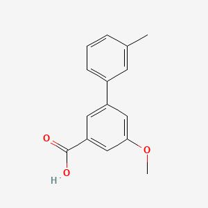 5-Methoxy-3-(3-methylphenyl)benzoic acid