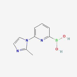 (6-(2-Methyl-1H-imidazol-1-yl)pyridin-2-yl)boronic acid