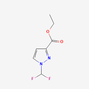 ethyl 1-(difluoromethyl)-1H-pyrazole-3-carboxylate