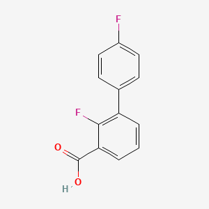 2-Fluoro-3-(4-fluorophenyl)benzoic acid