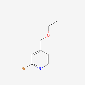 2-Bromo-4-(ethoxymethyl)pyridine