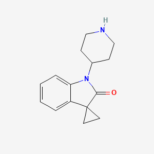 1'-(Piperidin-4-yl)spiro[cyclopropane-1,3'-indolin]-2'-one