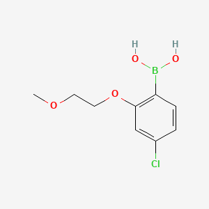 (4-Chloro-2-(2-methoxyethoxy)phenyl)boronic acid