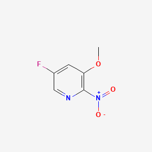 5-Fluoro-3-methoxy-2-nitropyridine