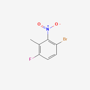 1-Bromo-4-fluoro-3-methyl-2-nitrobenzene