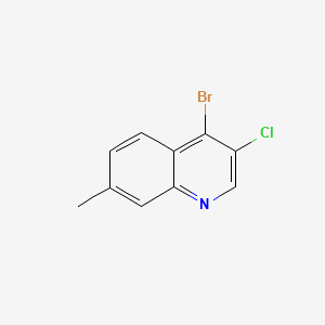 4-Bromo-3-chloro-7-methylquinoline