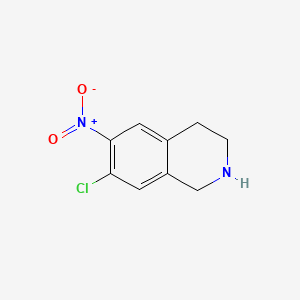 7-Chloro-6-nitro-1,2,3,4-tetrahydroisoquinoline