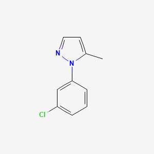 1-(3-chlorophenyl)-5-methyl-1H-pyrazole