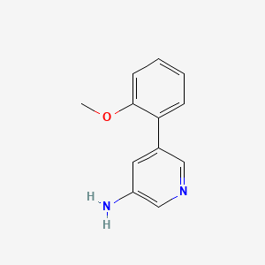 5-(2-Methoxyphenyl)pyridin-3-amine