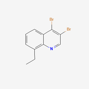 3,4-Dibromo-8-ethylquinoline