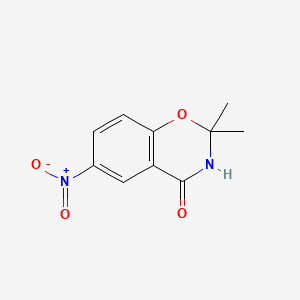 2,2-Dimethyl-6-nitro-2H-benzo[e][1,3]oxazin-4(3H)-one