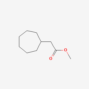 B595394 Methyl 2-cycloheptylacetate CAS No. 14224-70-5