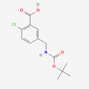 5-(Boc-amino)methyl-2-chloro-benzoic acid