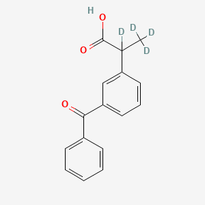 molecular formula C16H14O3 B595402 Ketoprofen-d4 CAS No. 1219805-29-4