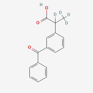 2-(3-Benzoylphenyl)(~2~H_4_)propanoic acid