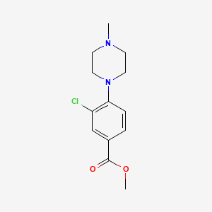 Methyl 3-Chloro-4-(4-methylpiperazino)benzoate