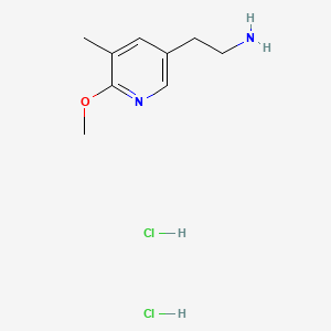 2-(6-Methoxy-5-methylpyridin-3-yl)ethanamine dihydrochloride