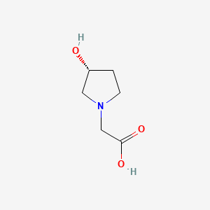 (R)-2-(3-Hydroxypyrrolidin-1-yl)acetic acid