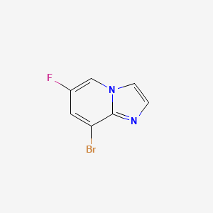 8-Bromo-6-fluoroimidazo[1,2-a]pyridine
