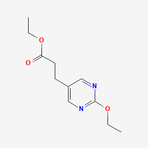 Ethyl 3-(2-ethoxypyrimidin-5-yl)propanoate