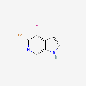 5-Bromo-4-fluoro-1H-pyrrolo[2,3-c]pyridine