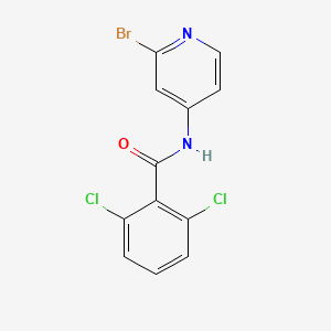 N-(2-Bromopyridin-4-yl)-2,6-dichlorobenzamide