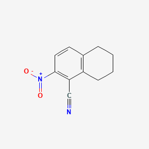 2-Nitro-5,6,7,8-tetrahydronaphthalene-1-carbonitrile