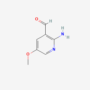 2-Amino-5-methoxynicotinaldehyde